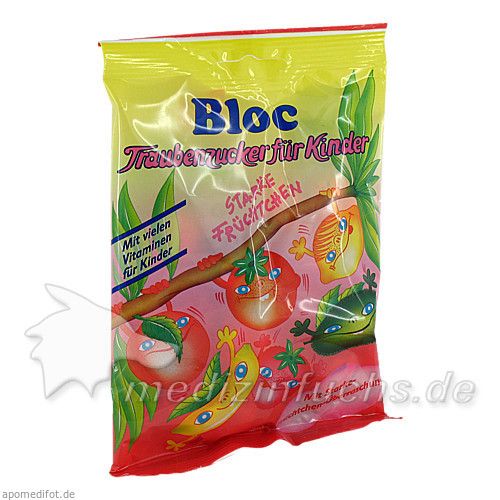 Bloc Kindertraub Zucker versch Geschmacksricht BTL, 75 G