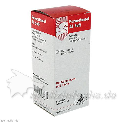 Paracetamol AL, 100 ML