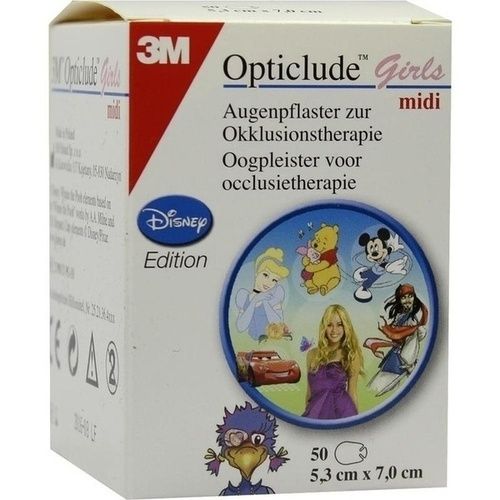 Opticlude 3M Disney Girls midi, 50 ST