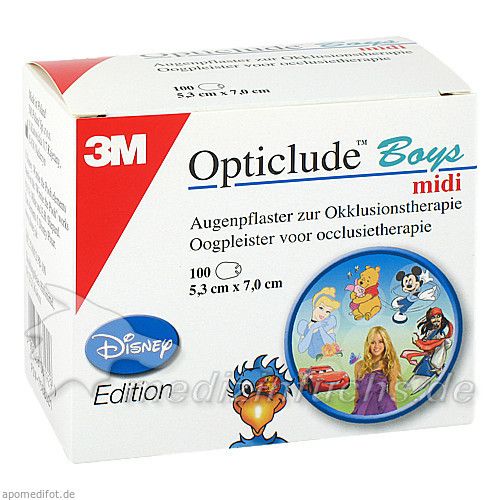 Opticlude 3M Disney Boys midi, 100 ST