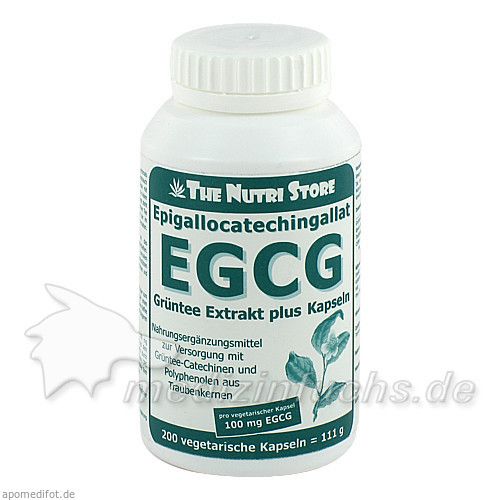 EGCG 100mg Grüntee Extrakt plus, 200 ST