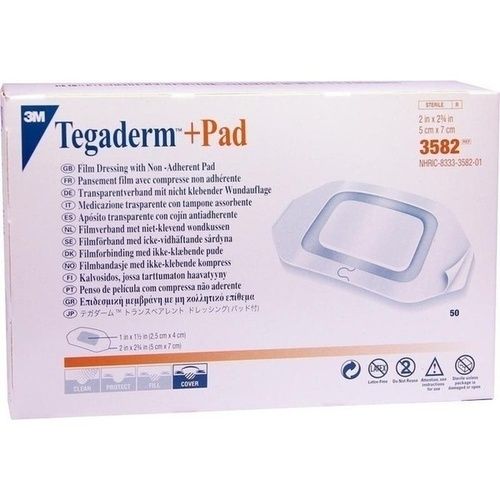 Tegaderm Plus Pad 3M 5x7cm, 50 ST