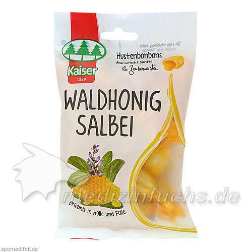 Kaiser Waldhonig-Salbei Bonbons, 90 G