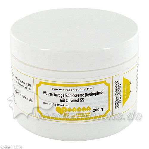 WASSERHALTIGE Basiscreme m.5% Oliven, 200 G