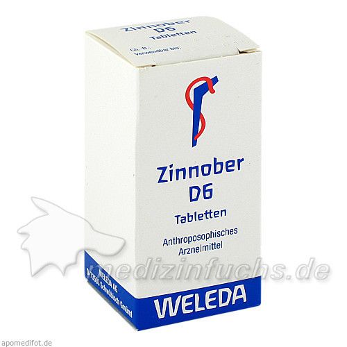 ZINNOBER D 6 Tabletten, 80 ST