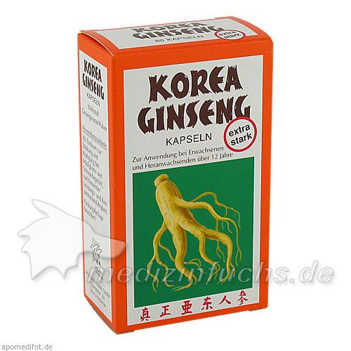 Korea Ginseng extra stark, 80 ST