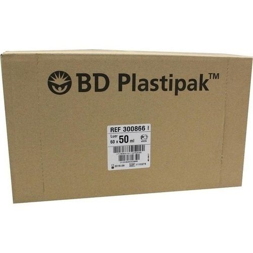 BD PLASTIPAK LUER EXZENTR, 60X50 ML