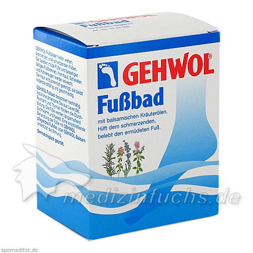 GEHWOL Fußbad Portionsbeutel, 10X20 G