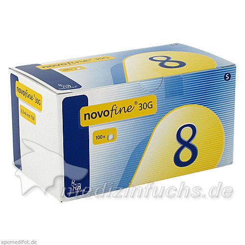 NOVOFINE 8 0.30x8mm TW, 100 ST