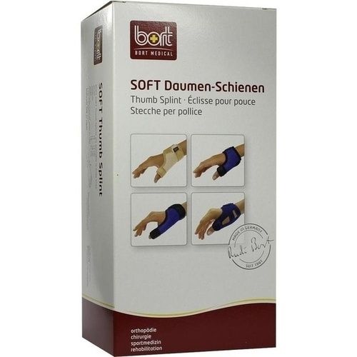 BORT SOFT Daumenschiene lang schwarz medium, 1 ST