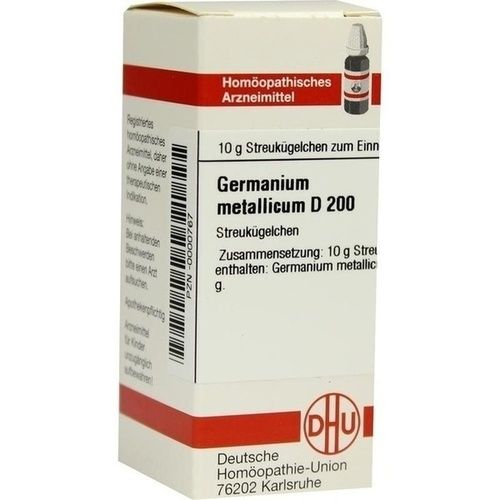 GERMANIUM METALLICUM D200, 10 G