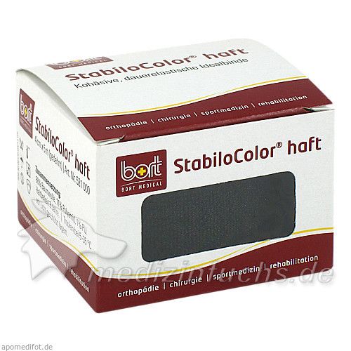 BORT StabiloColor haft schwarz 4cm, 1 ST