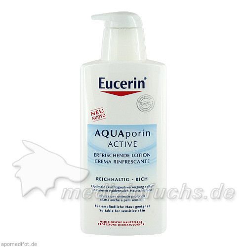 Eucerin AQUAporin ACTIVE Erfrisch.Lotion Reichhal., 400 ML