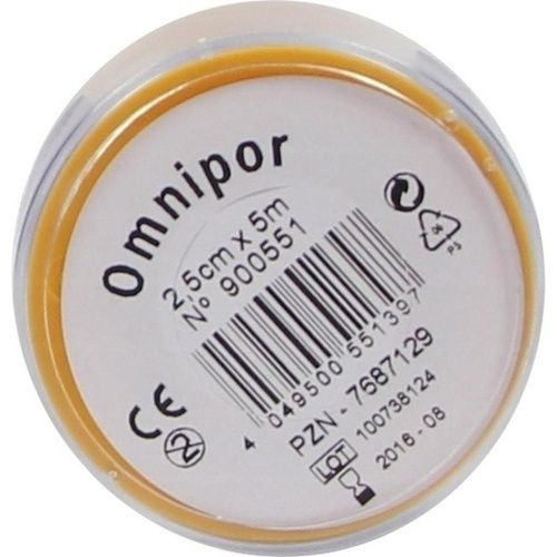 OMNIPOR Vliespflaster 2,5 cmx5 m, 1 ST