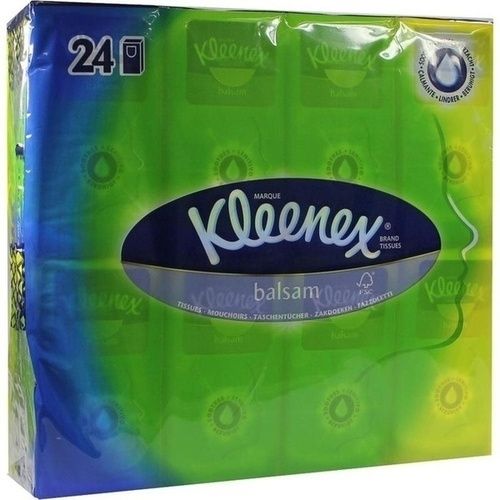 Kleenex Balsam Taschentücher, 24X9 ST