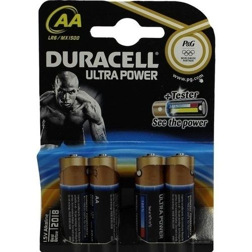 Duracell Ultra Power-AA(MN1500/LR6) K4 m Powerch., 4 ST