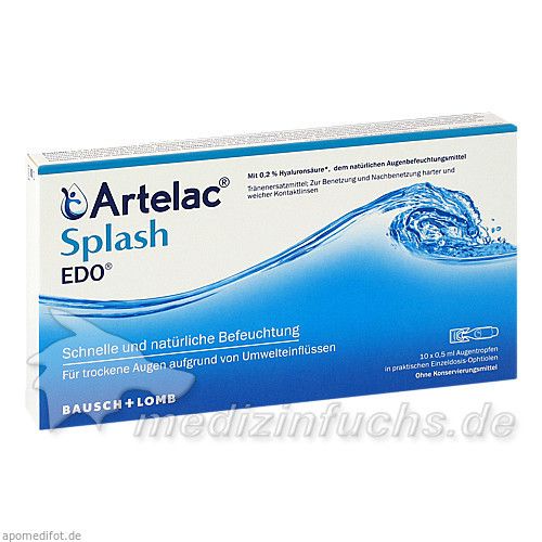 Artelac Splash EDO, 10X0.5 ML