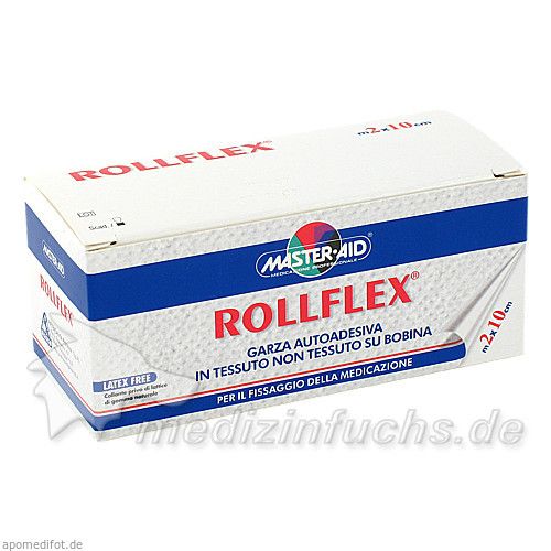 ROLLFLEX Pflaster-Fixiervlies 2mx10cm Master Aid, 1 ST