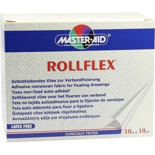 ROLLFLEX Pflaster-Fixiervlies 10mx10cm Master Aid, 1 ST