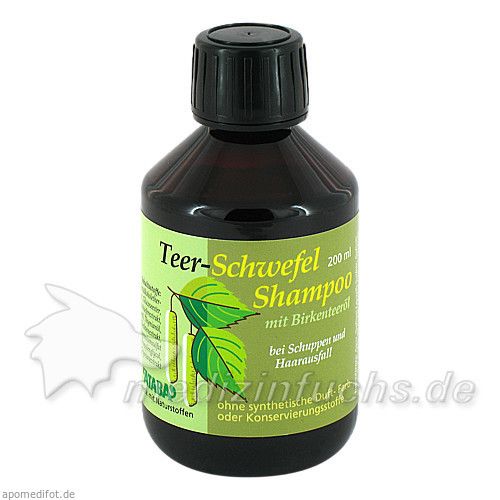 ATABA Teer Schwefel Shampoo, 200 ML