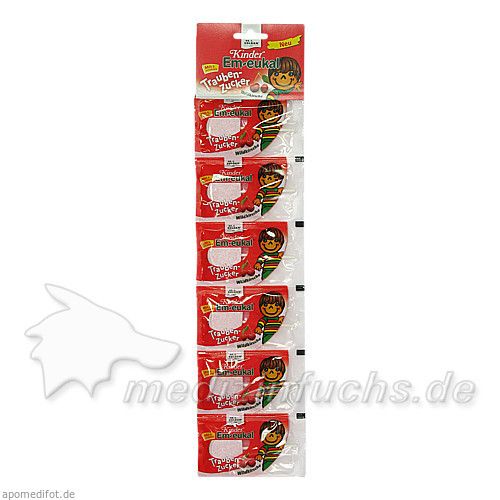 Em-eukal Kinder Traubenzucker Lutscherkette, 6X8 G