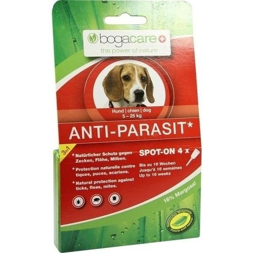 bogacare ANTI-PARASIT Spot on Hund klein, 4X1.5 ML