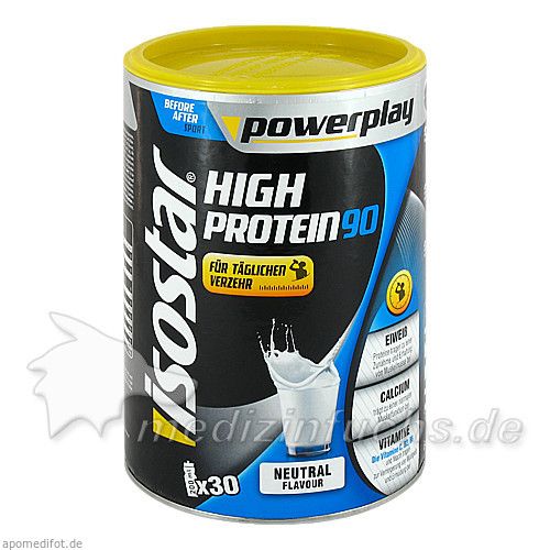 Isostar Powerplay High Protein 90 Neutral, 750 G