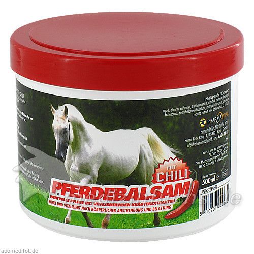 Pferdebalsam Chilli PharmaVital, 500 ML