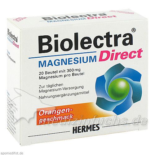 Biolectra MAGNESIUM Direct Orange, 20 ST