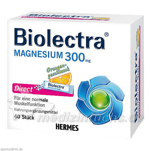 Biolectra MAGNESIUM Direct Orange, 40 ST