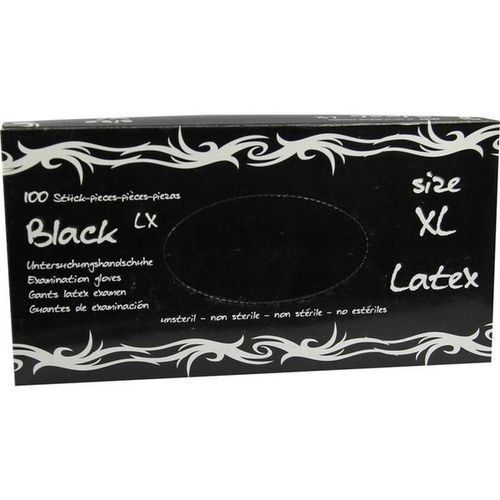 Black LX Latex PF Gr. XL unsteril, 100 ST