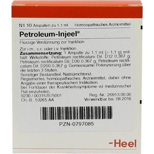 PETROLEUM INJ, 10 ST