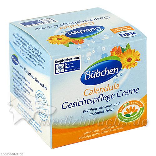 BÜBCHEN Calendula Gesichtscreme, 75 ML