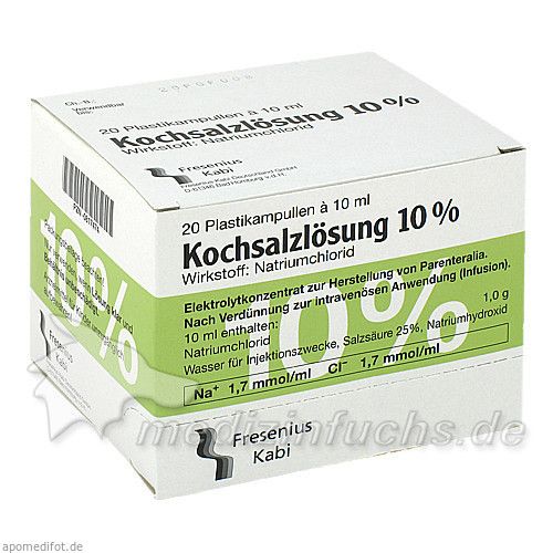 KOCHSALZ 10%, 20X10 ML