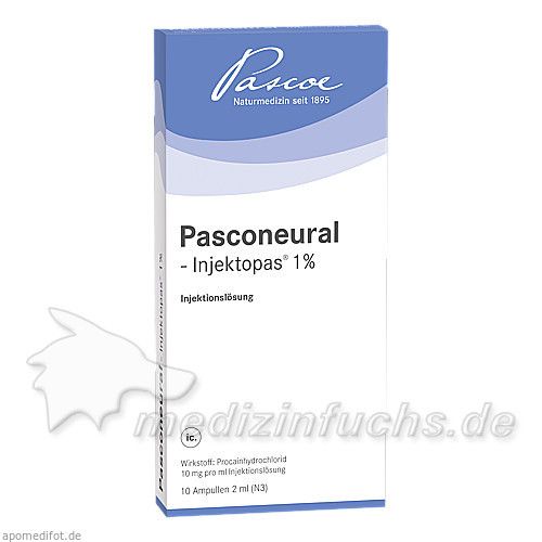 Pasconeural-Injektopas 1%, 10 ST