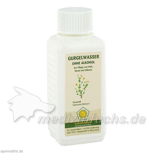 Gurgelwasser alkoholfrei SonnenMoor, 100 ML