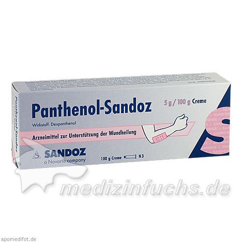 Panthenol-Sandoz 5g/100g, 100 G