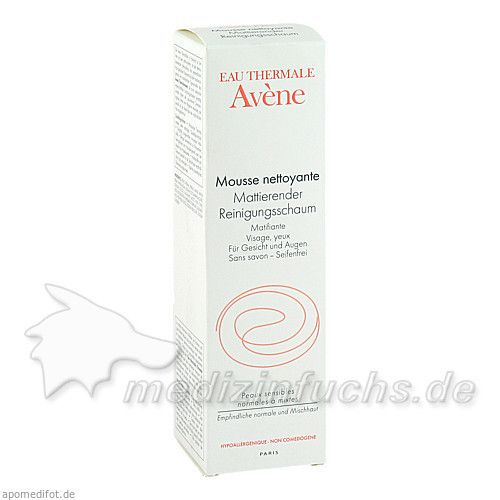 Avene mattierender Reinigungsschaum, 150 ML