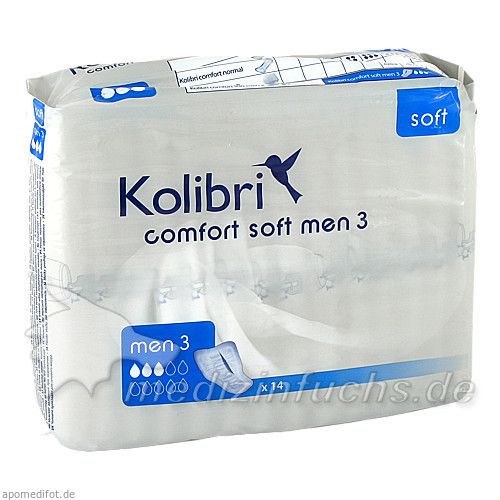 Kolibri comfort soft men 3, 14 ST