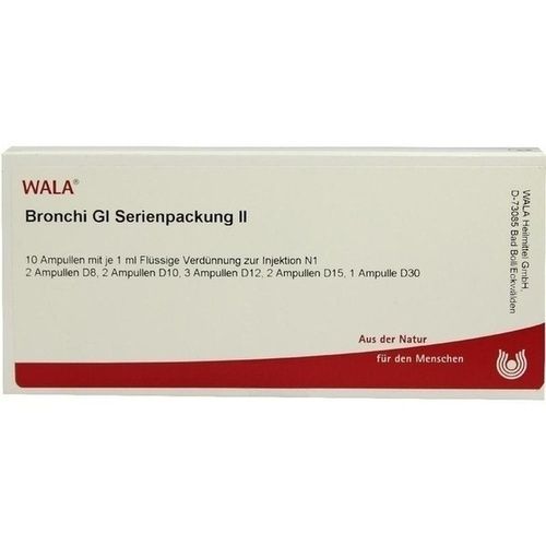 Bronchi Gl Serienpackung II, 10X1 ML