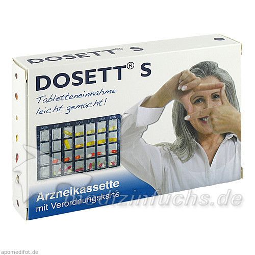 DOSETT S-Arzneikassette blau, 1 ST