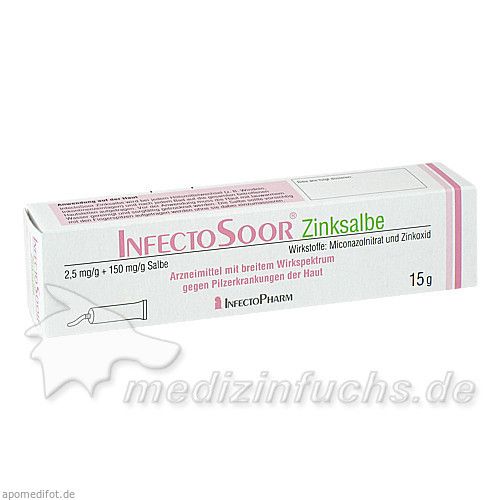 Infectosoor Zinksalbe, 15 G