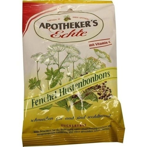 Apothekers Echte Fenchel Erkaeltungs Bonbons Z F, 65 G