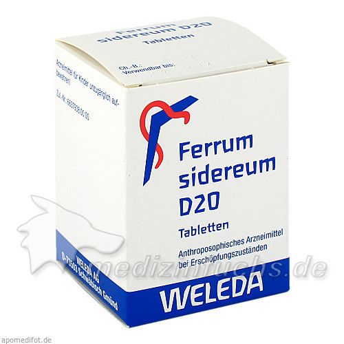 Ferrum sidereum D20, 180 ST