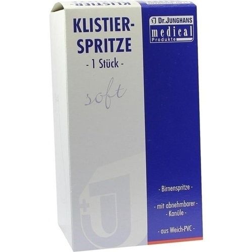 Klistierspritze 225g Gr.7 birnenf.aus Weich-PVC, 1 ST