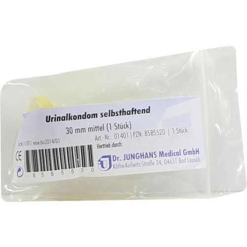 URINALKONDOM 30 mm mittel selbsthaftend, 1 ST