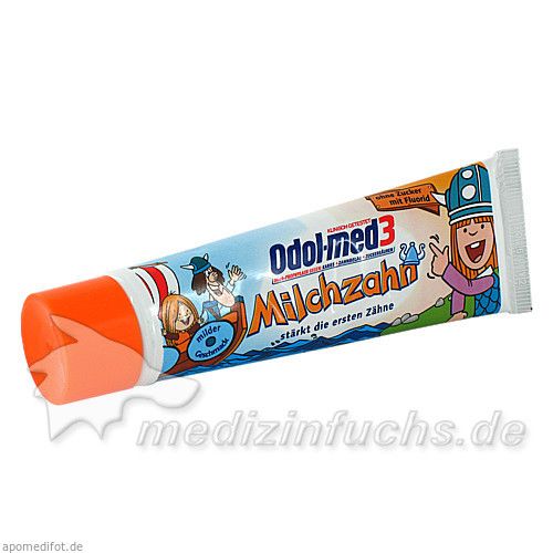 ODOL MED 3 MILCHZAHN 3 STREIF ZAHNCRE PINK WEIS HB, 50 ML