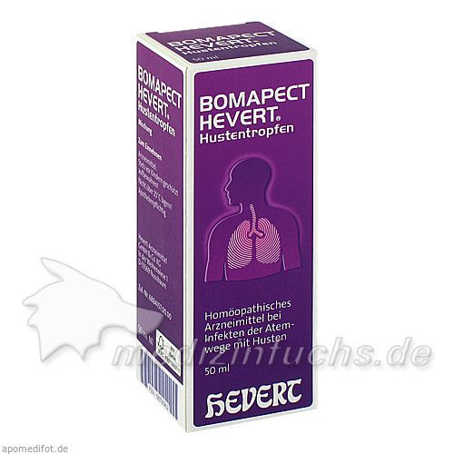 BOMAPECT Hevert Hustentropfen, 50 ML