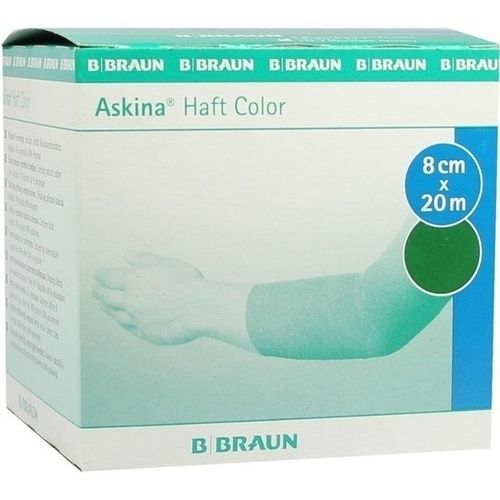 Askina Haft Color grün 8cmx20m, 1 ST