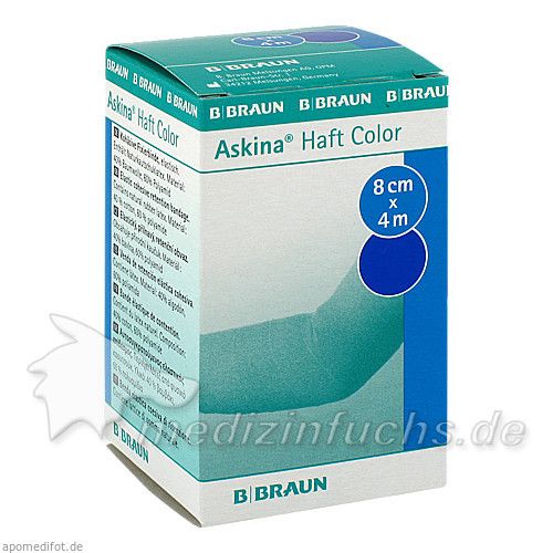 Askina Haft Color blau 8cmx4m, 1 ST